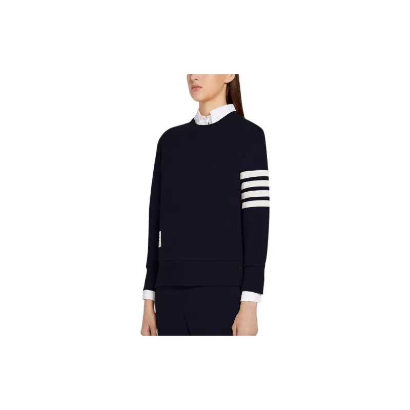 THOM BROWNE 4 Bar Stripe Sweatshirt-4