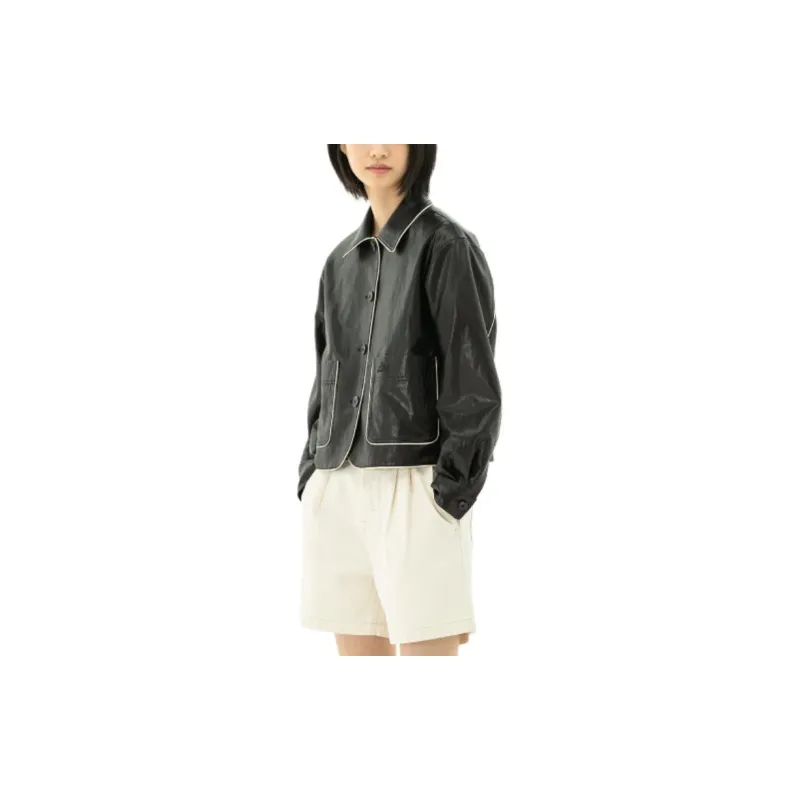 Lee Denim Shorts Women's Beige-5