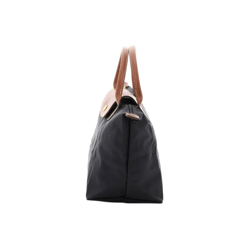 LONGCHAMP Nylon Handbag Women's Black-1