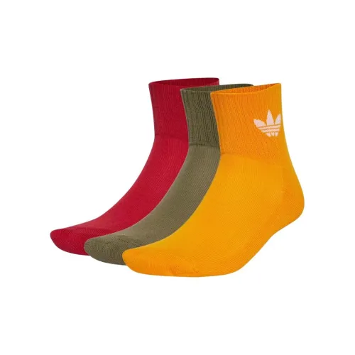 Adidas Originals MID CREWSOCKS Mid-Calf Socks Unisex 3 Pack