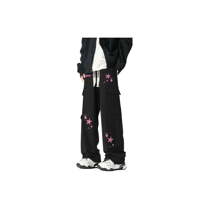 JINBEILE Cargo Pants Unisex-14