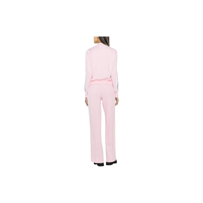 PALM ANGELS Logo Print Track Jacket Light Pink-2