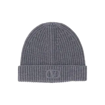 Valentino VLogo Signature Knitted Beanie