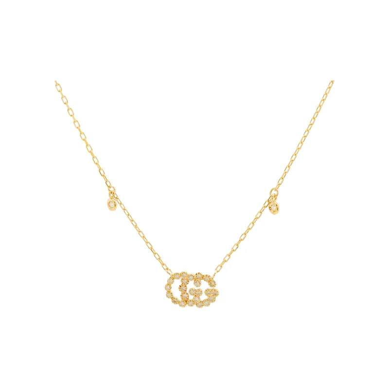 GUCCI GG Running Necklaces Women's Gold-0