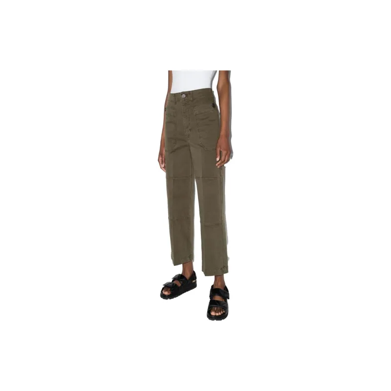 FRAME Straight leg Utility Trousers-3