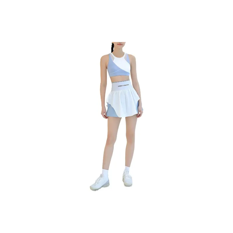 Sumday Athletics Casual Short Skirts Women's Blue-1