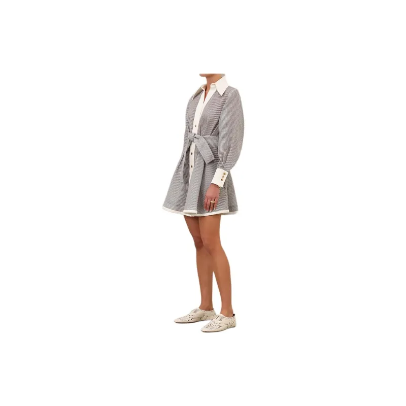 Zimmermann Illustration Tuck Mini Dress-3