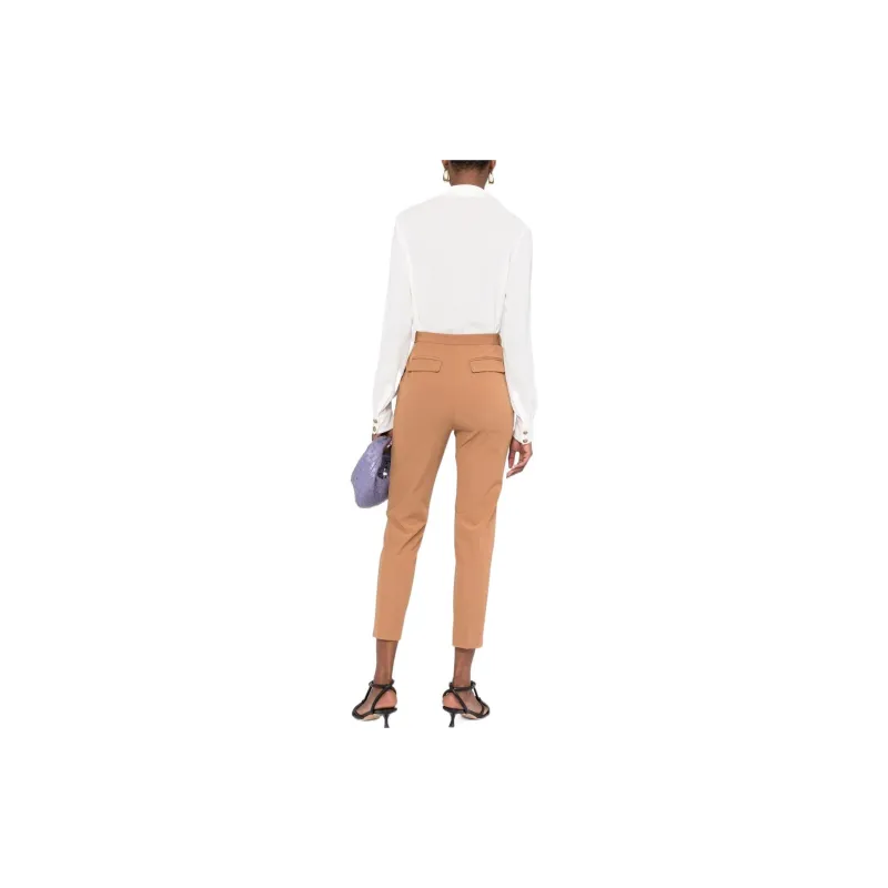 Elisabetta Franchi SS22 Moderate Pants Women's Brown-2