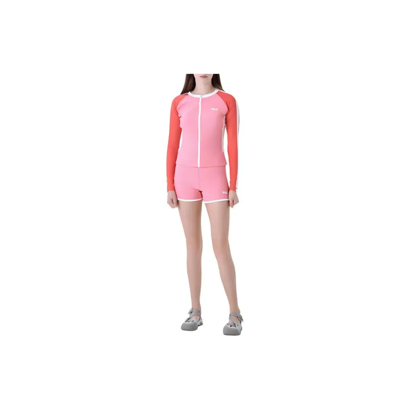 FILA Two Piece Swimsuit Women's Pink-2