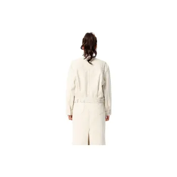 DRAGON FACE Denim Jacket Women's Sand White