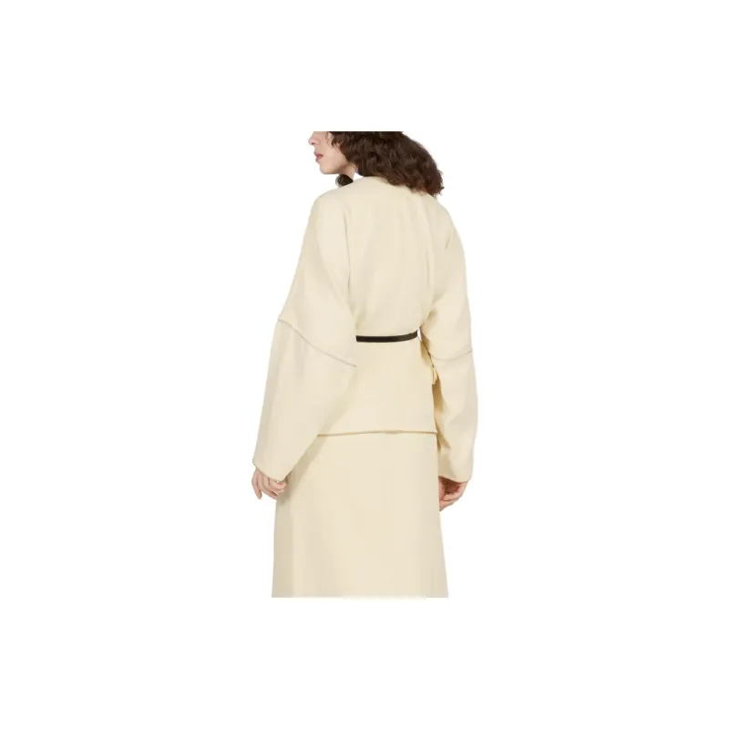 GUCCI Jackets Women's Ecru-4