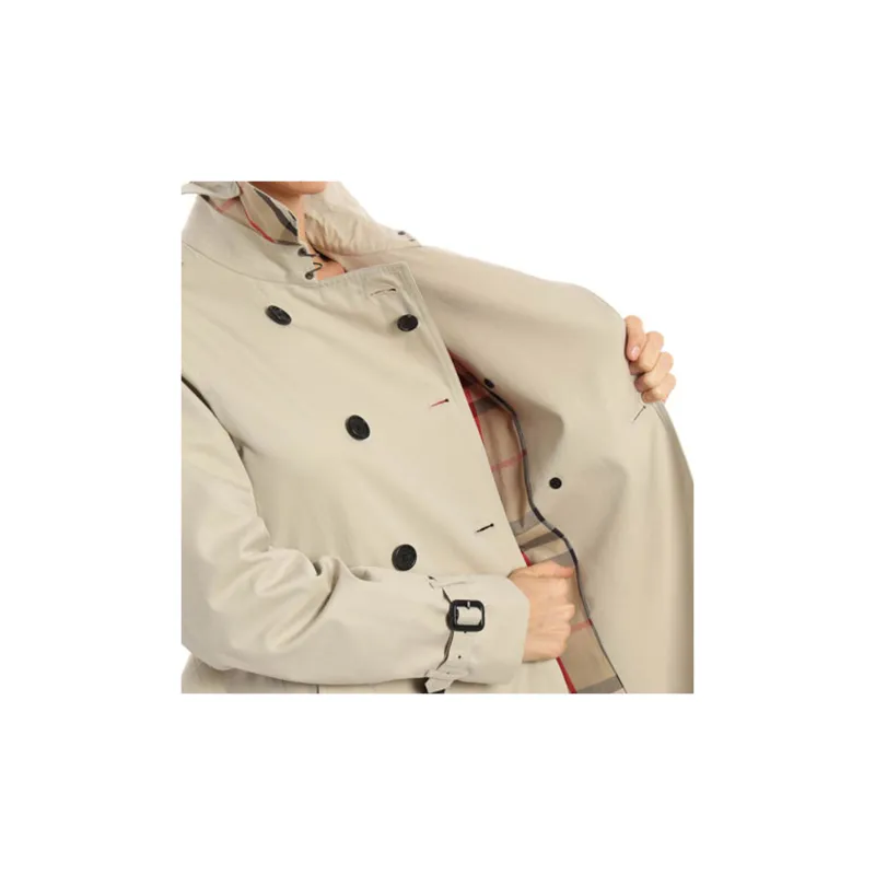 Burberry Trench Coat Women's Beige-3