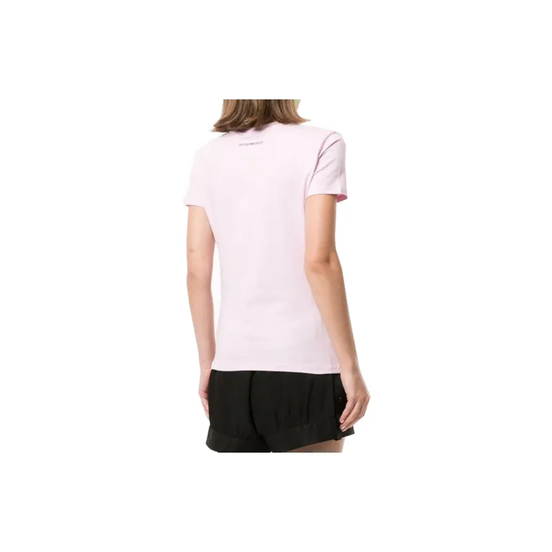 EMPORIO ARMANI T Shirts Women's Rose Pink-2