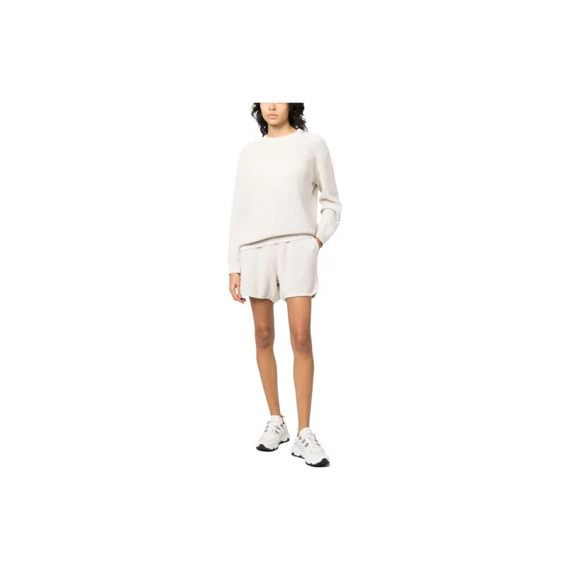 Brunello Cucinelli Chunky Knit Long Sleeved Jumper-1