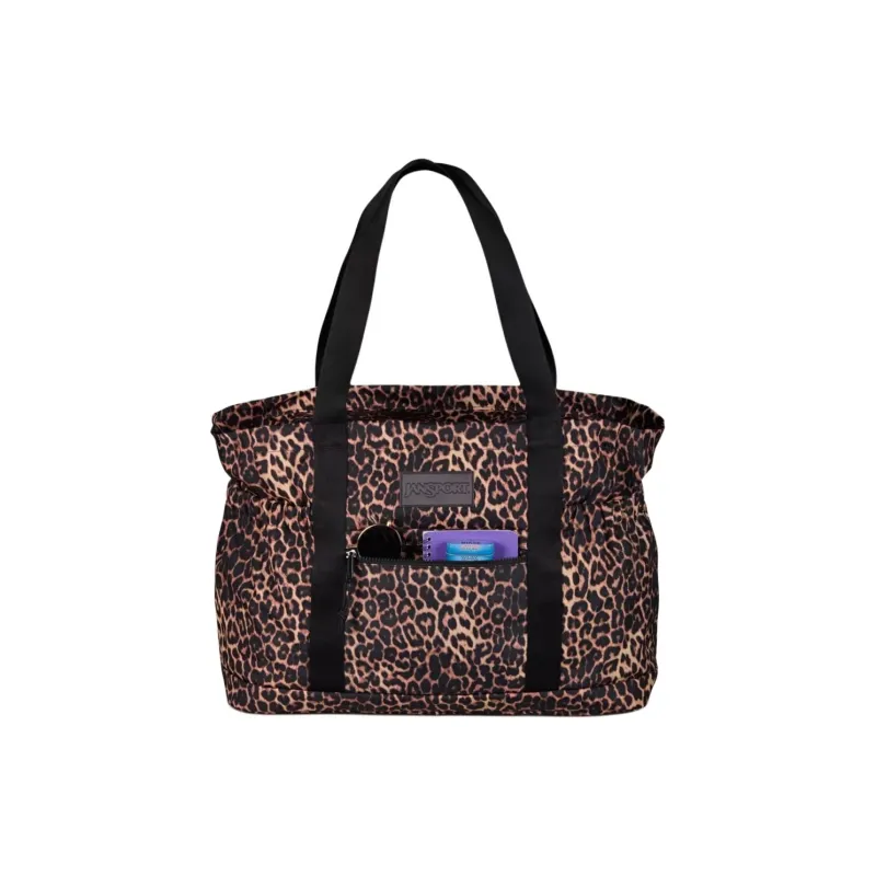 JanSport Recycled Polyester One Shoulder Handbags Large Size Women's Animal Print-1