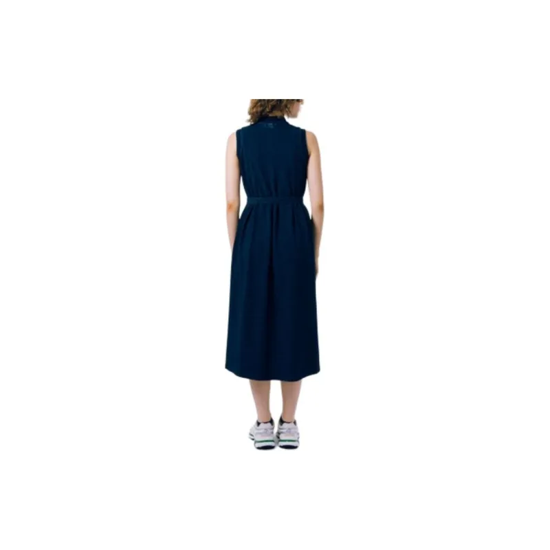 LACOSTE Sleeveless Dress Women's Blue-4