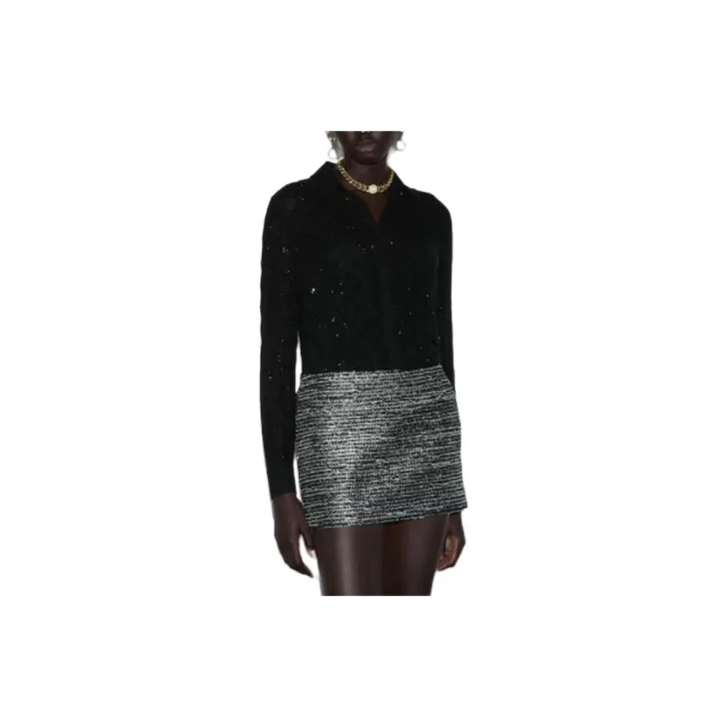 GUCCI Gg Monogram Sequinned Shirt-4