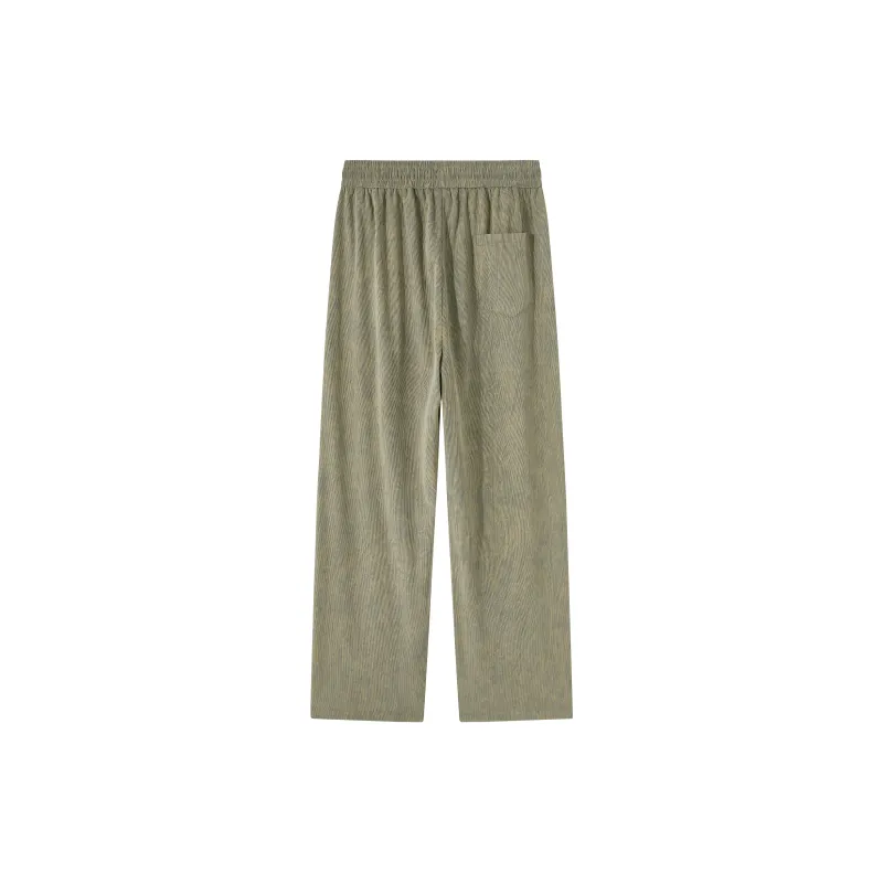 DEERWAY Casual Pants Unisex Burgundy-12