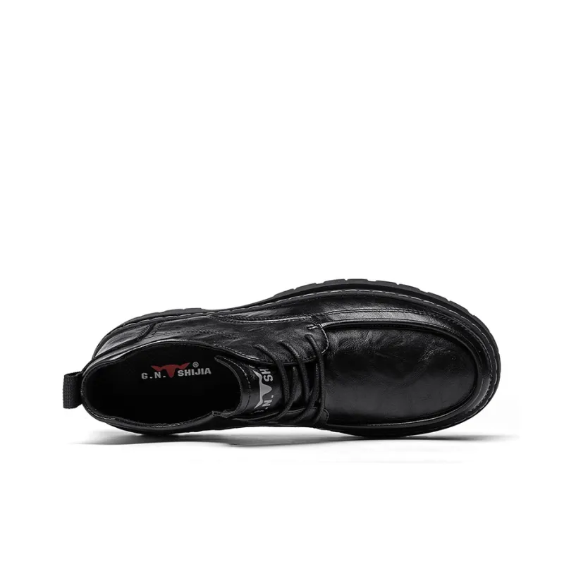 G.N.SHIJIA Casual Shoes Men's Black-3
