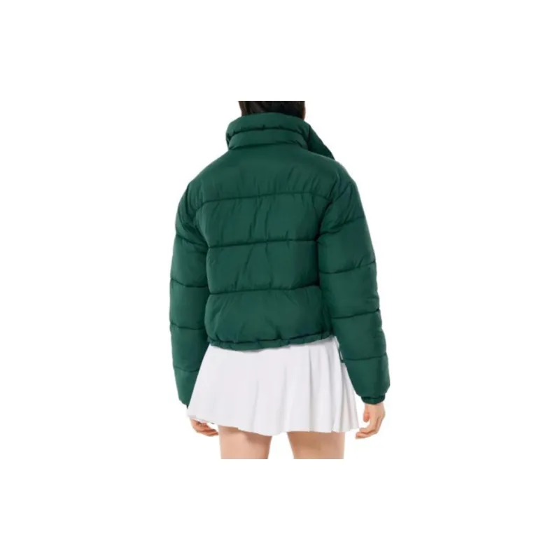Hollister FW23 Puffer Jacket Women's Green-3