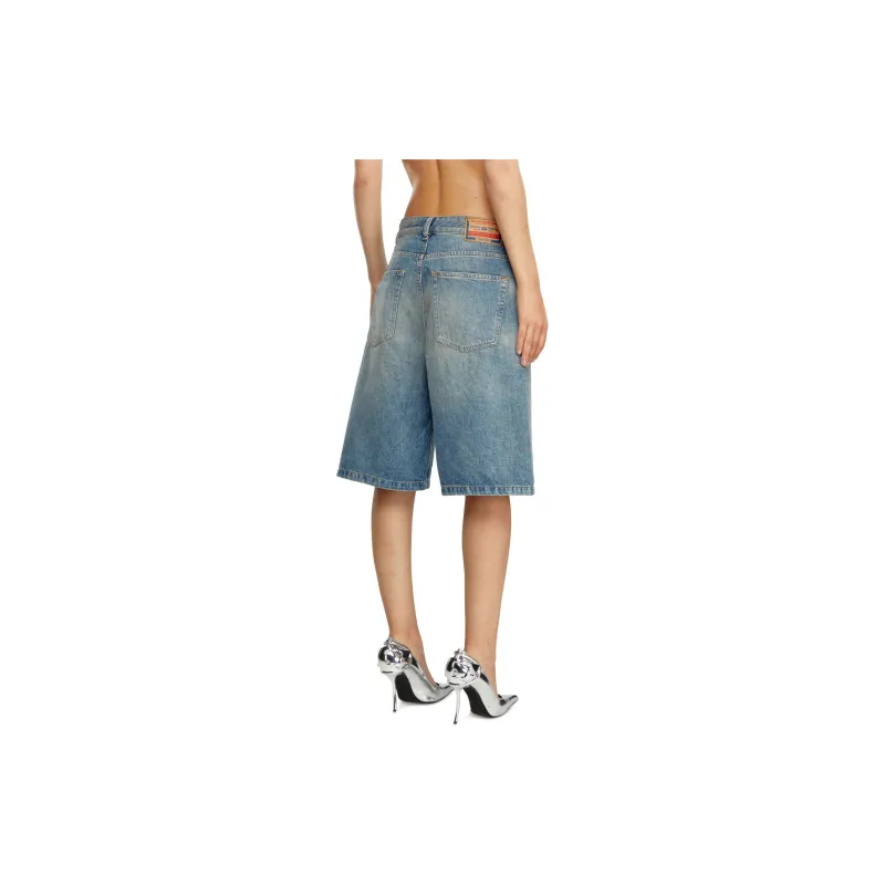 DIESEL De Sire Washed Knee length Shorts-3