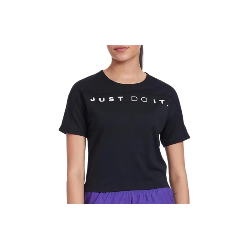 Nike Dri Fit T Shirts Women's Black-2