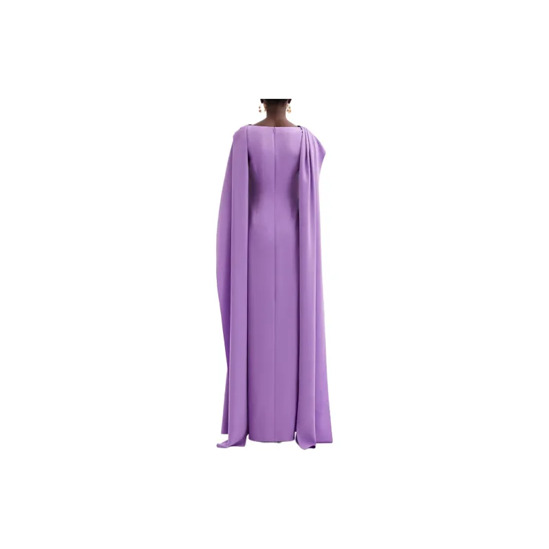 OSCAR DE LA RENTA Sleeveless Dress Women's Light Purple-2
