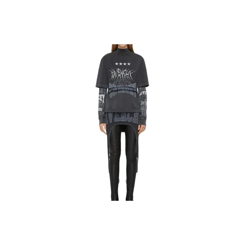 Givenchy T-Shirts Women's Gray-2