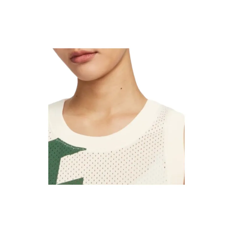 Nike Tank Tops Women's Light Ivory White-3