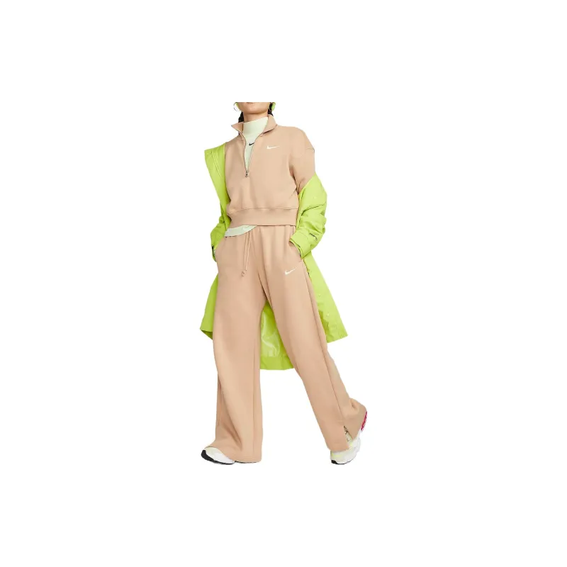 Nike Knitted Sweatpants Women's Pink-2