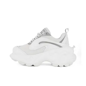 ZERO COSMOS Cushioning Low Top Chunky Sneakers Unisex White
