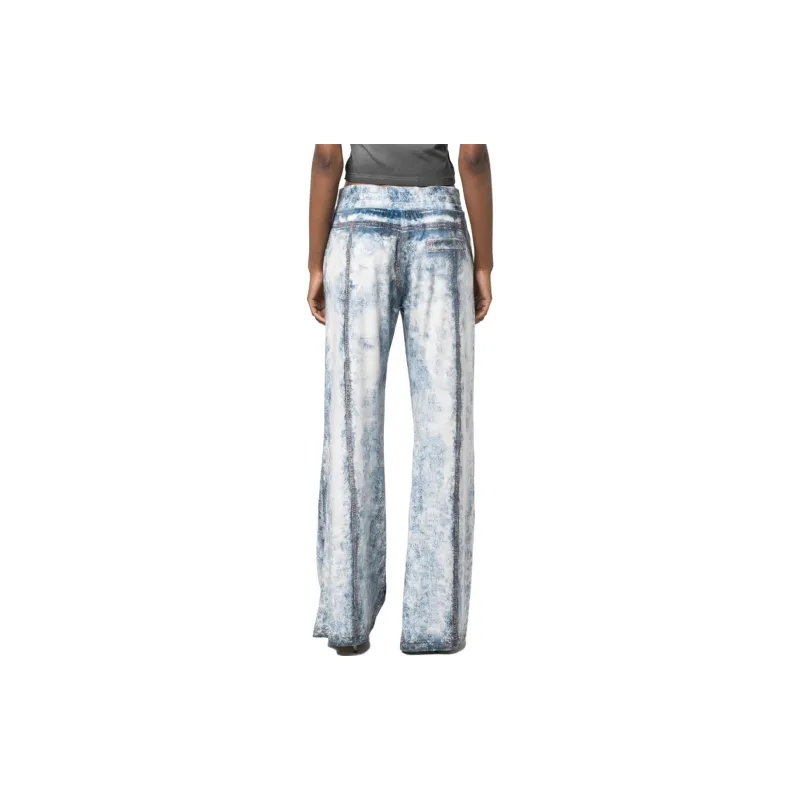 DIESEL Khan Logo Embroidered Straight Leg Jeans-2