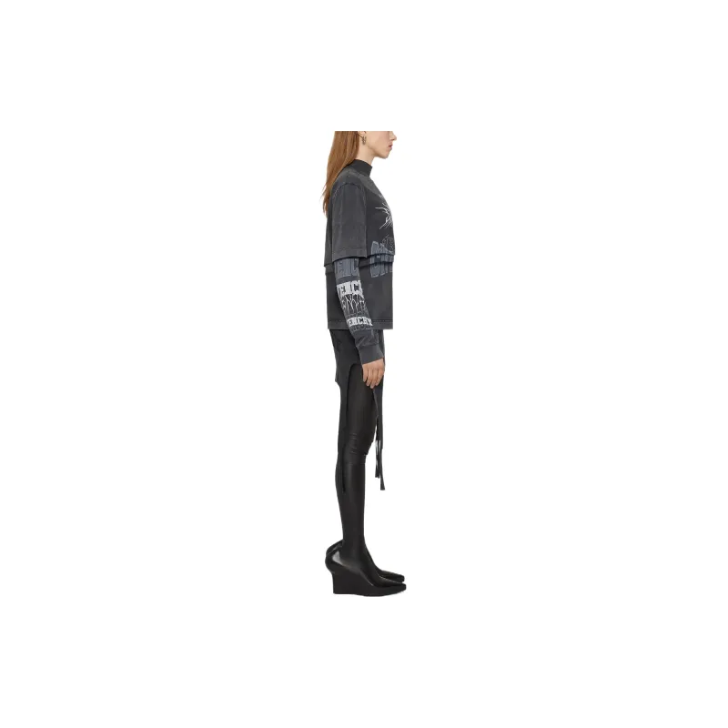 Givenchy T-Shirts Women's Gray-4