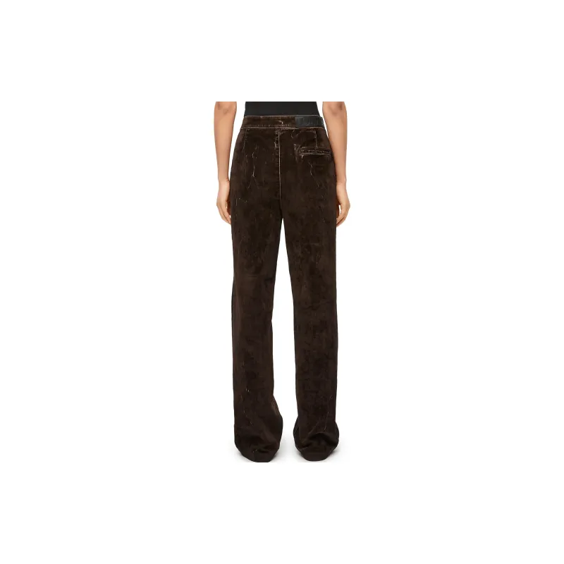 LOEWE Bootleg Jeans In Denim Coffee Bean-2