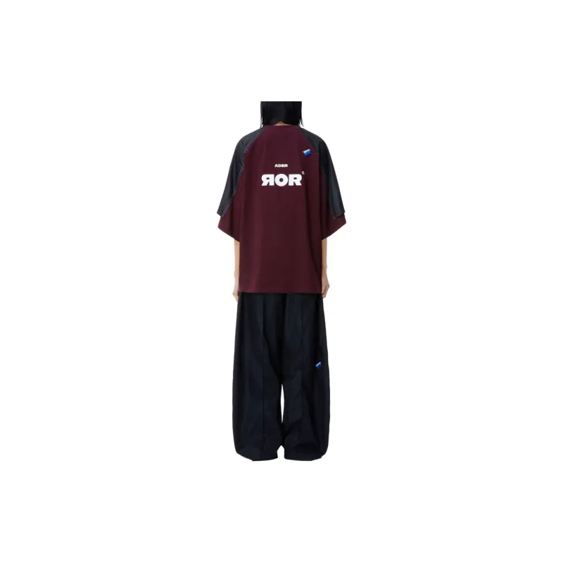 ADER ERROR Nolc Logo print T shirt-4