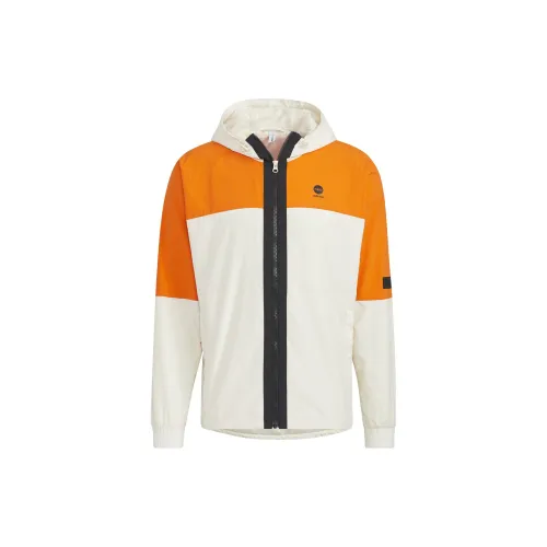 Adidas Jackets Men White/Orange + Gift Bag