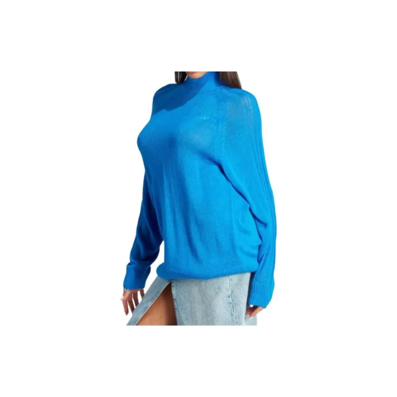 Adidas Sweaters Women's Blue-3