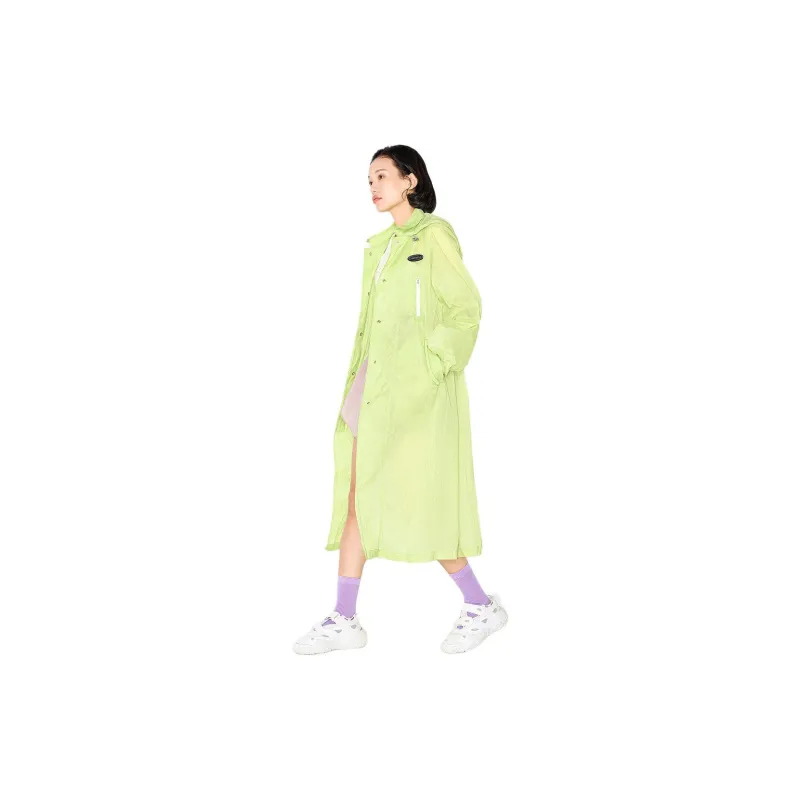 MASFER.SU Trench Coat Women's Fluorescent Yellow-3