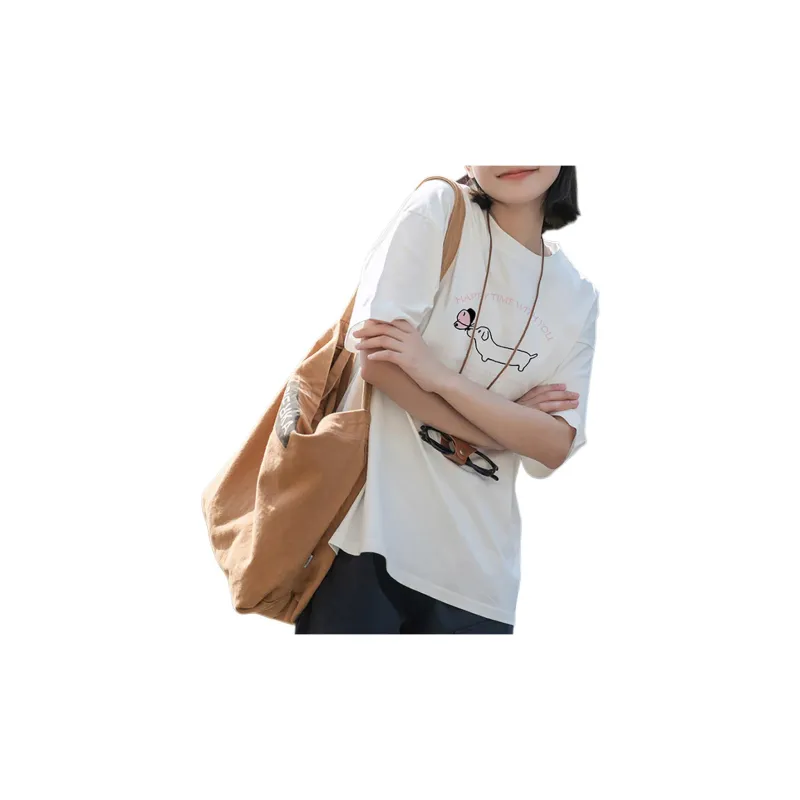 Weixi T Shirts Women's White-7