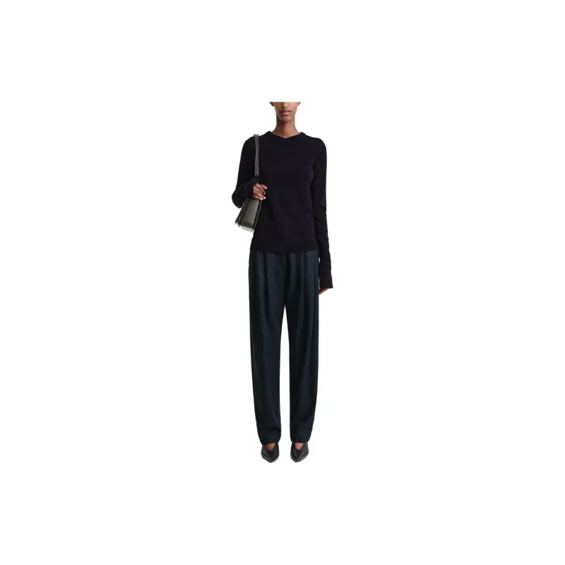 TOTEME Crew neck Thumbslot Jumper-2