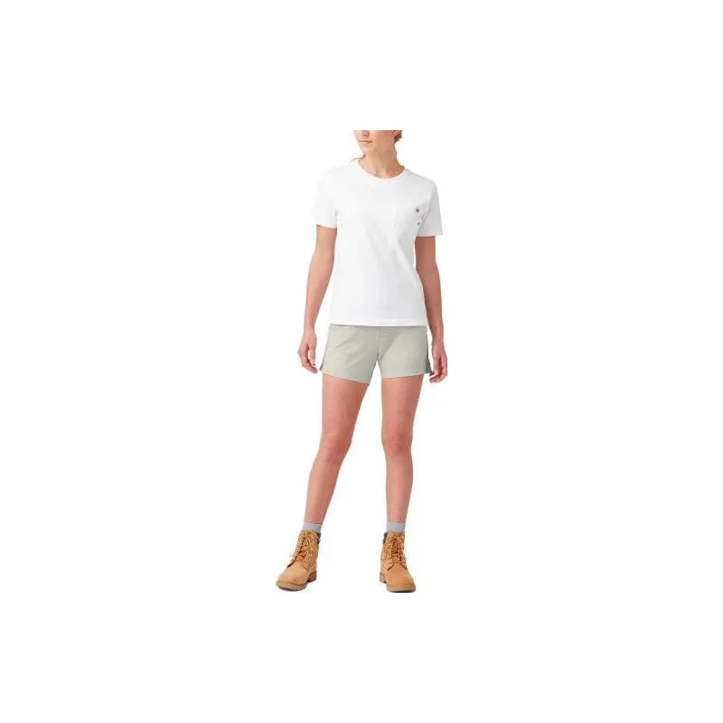 Dickies Cooling Relaxed Fit Pull-On Shorts Casual Shorts Women's Gemstone Color-3