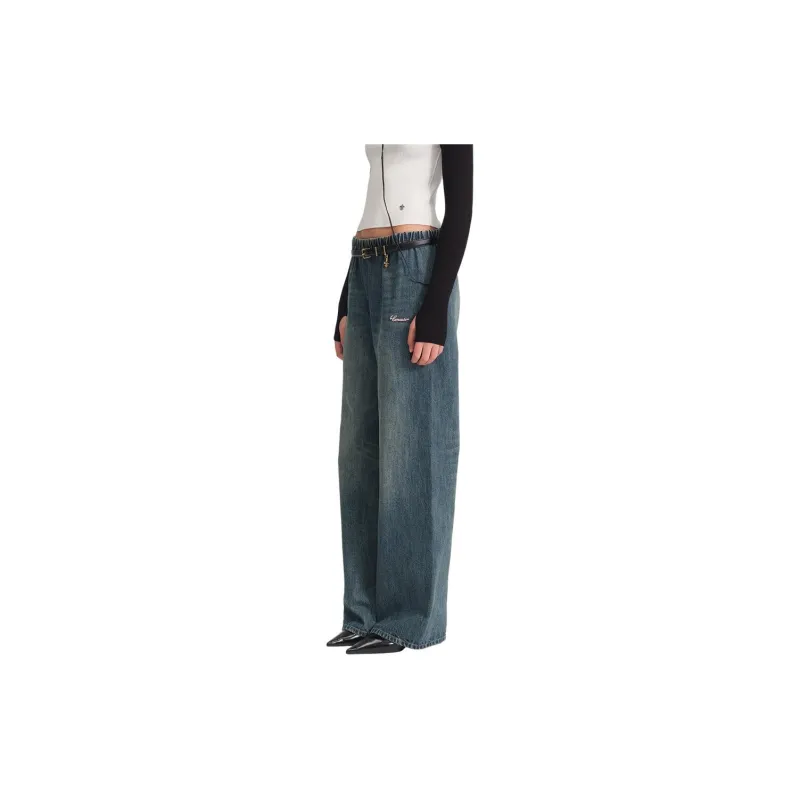 CONCISE WHITE SS24 Jeans Women's-8