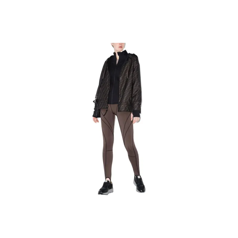 FENDI FW22 Jackets & Coats Women's Black-1