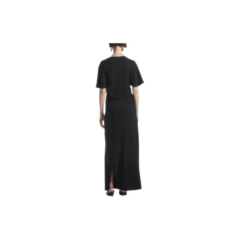 COS Casual Long Skirt Women's Black-2