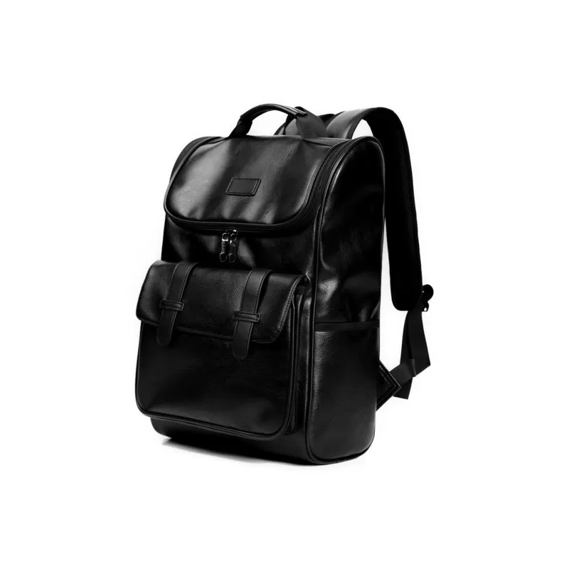 NOMK PU Cortex Backpack Regular Unisex Plaid/Black-0