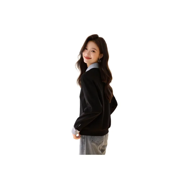 Mo Han Yi Mei Sweatshirt Women's Black-2