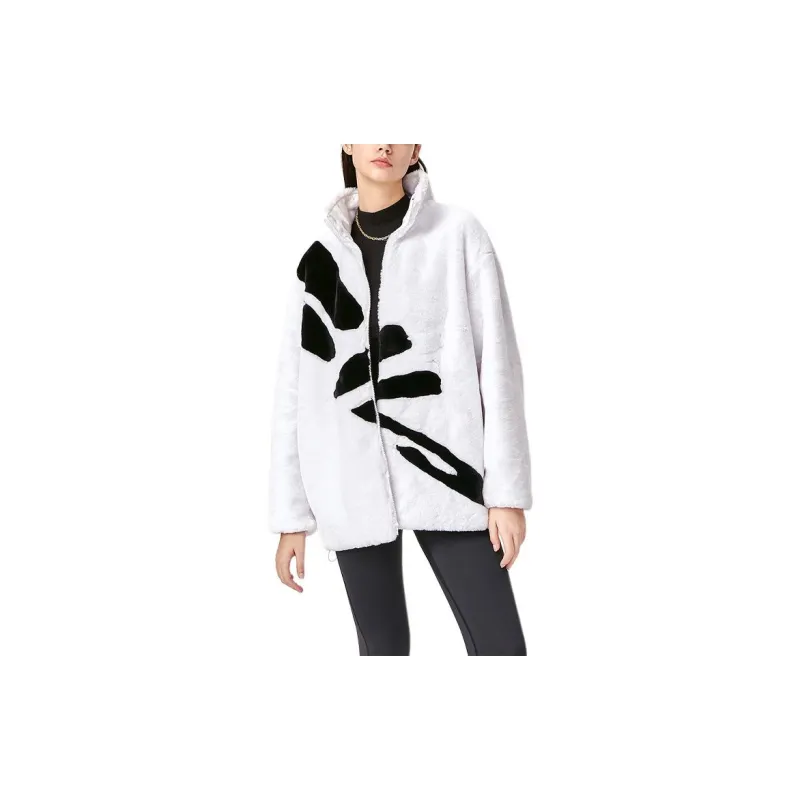 FILA Athletics Velvet Jackets Women's White-4