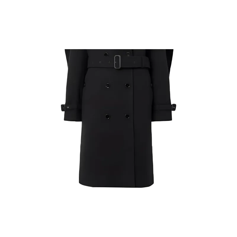 Burberry Trench Coat Women's Black-3