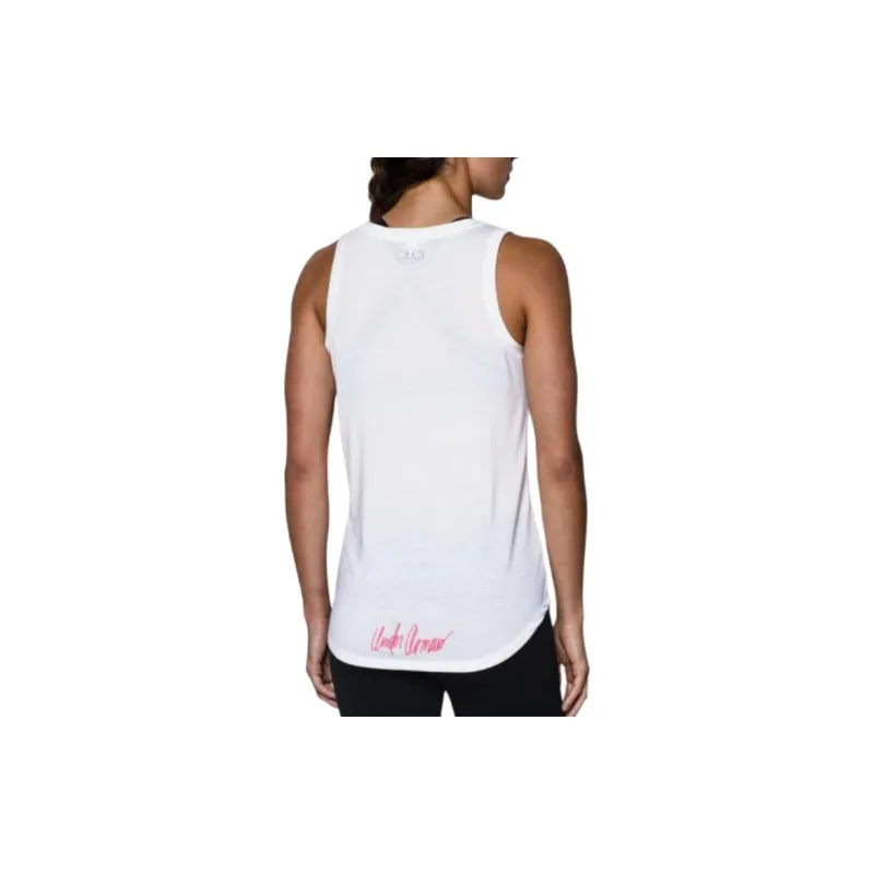 Under Armour Tank Tops Women's White-2