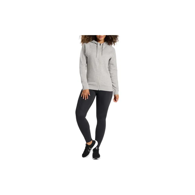 Hummel HmlRED CLASSIC ZIP HOODIE WOMAN Sweatshirt Women's Gray-4